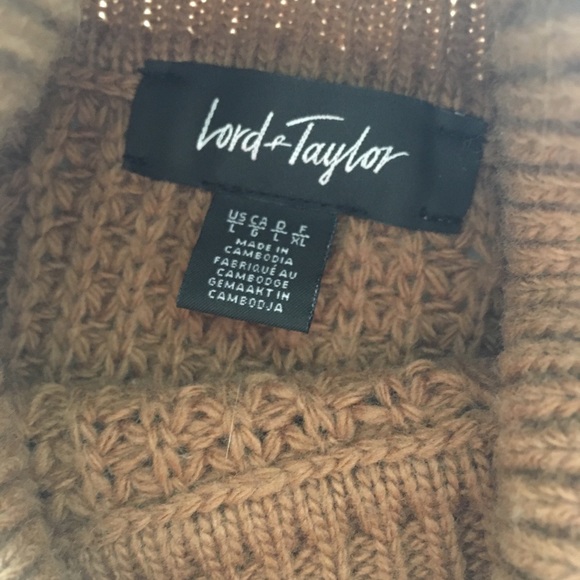 COPY - Lord & Taylor Turtleneck Sweater - Picture 2 of 2